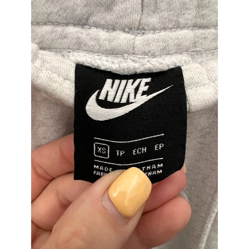 Nike Sportswear Club Fleece Joggers Heather Grey XS Sweatpants BV2671-063 - Picture 4 of 7